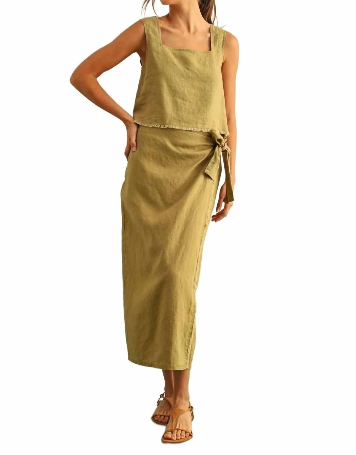 Deon - Women's Linen Tank