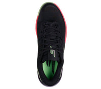 Skechers Men's Skx Nexus Basketball Shoe in black purple pink - men's shoe - detail view