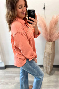 Staccato - Button Down Long Sleeve Shirt