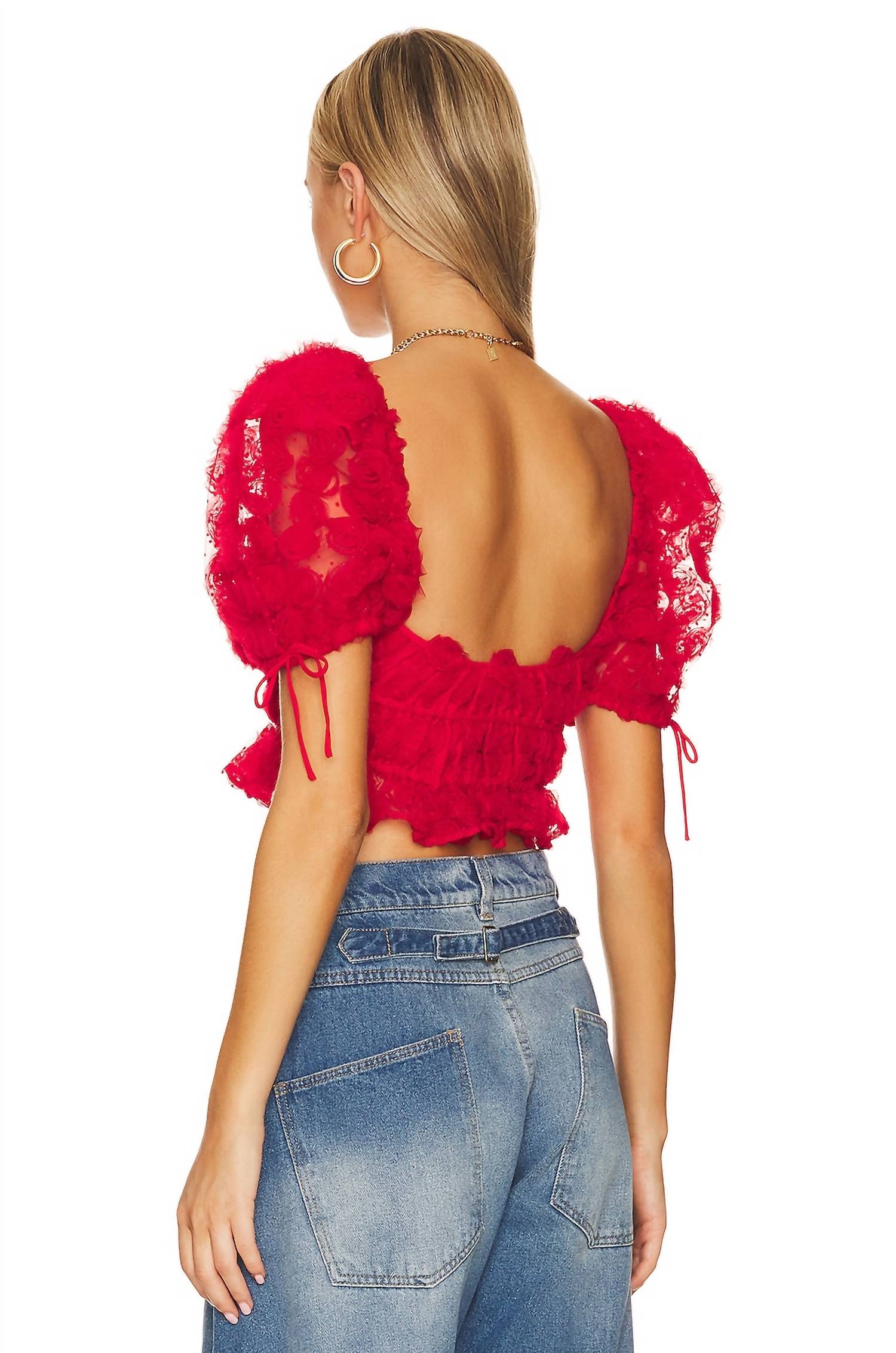 For Love & Lemons - Hannah Crop Top