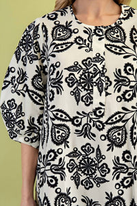 Gigio - Round Neck Mini Dress