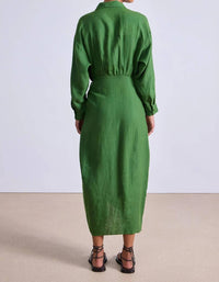 Apiece Apart - Alessandra Sarong Shirt Dress