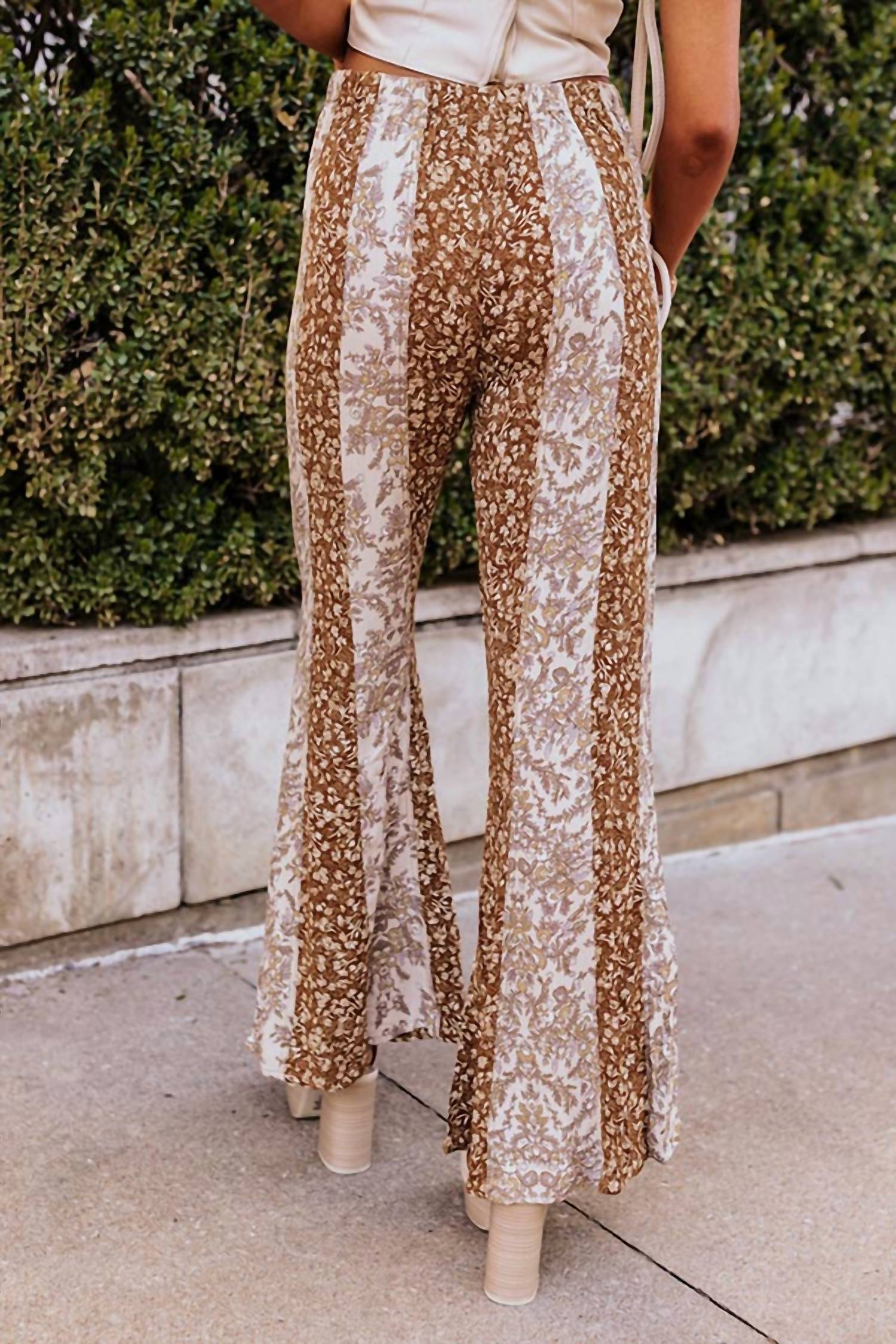 Promesa - Pine High Waist Flare Pants