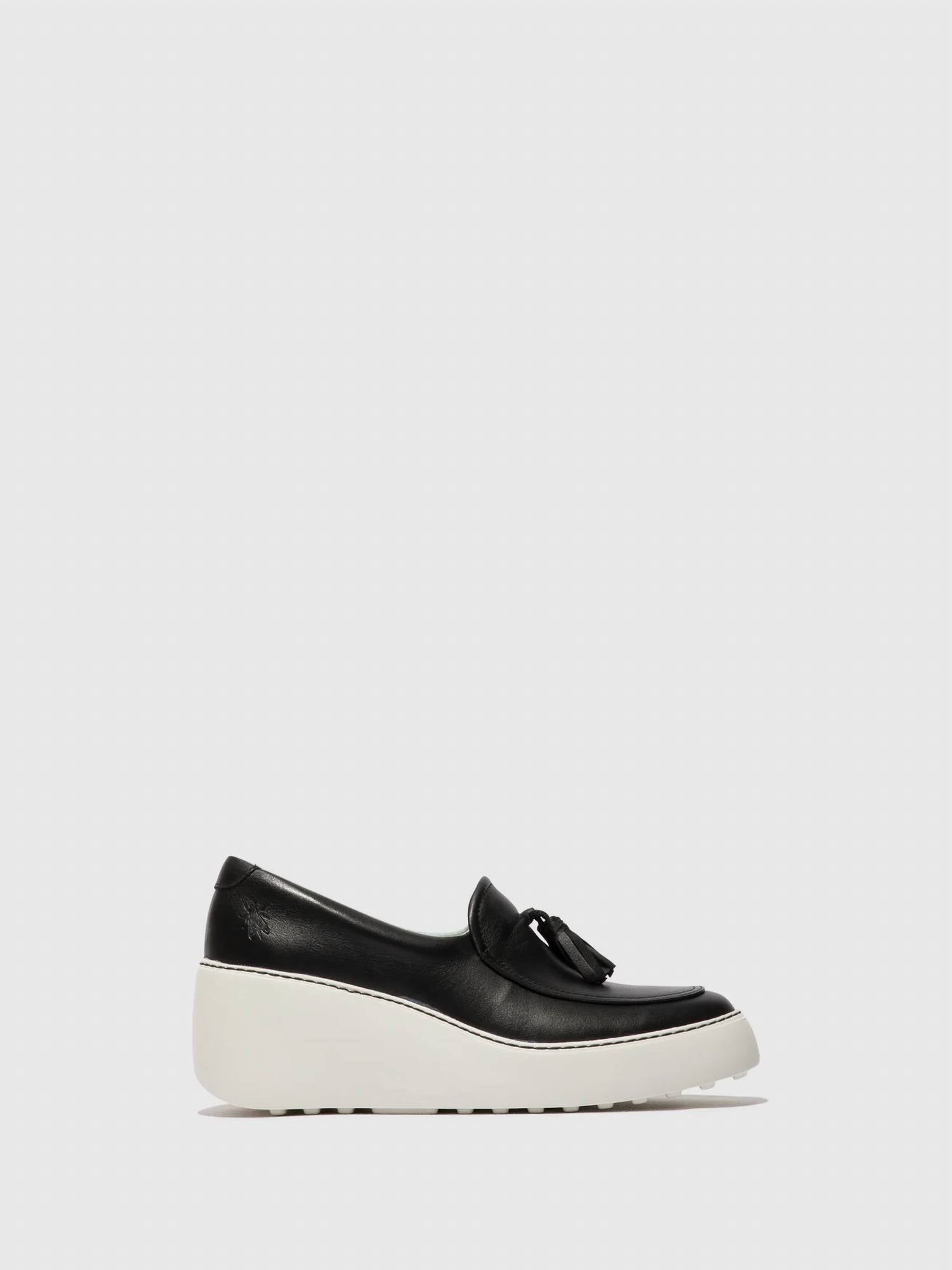 FLY LONDON Women's Dala Slip On Shoes in black - women's shoe