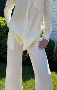 Bobi - Wide Leg Beach Pant