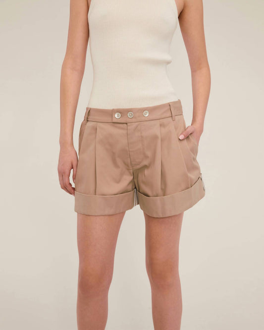 Marissa Webb - Women's Bailey Pleated Chino Short