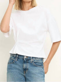 Michael Stars - Zinnia Tokyo Jersey Side Pleated Tee