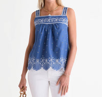 Vineyard Vines - Serena Eyelet Top