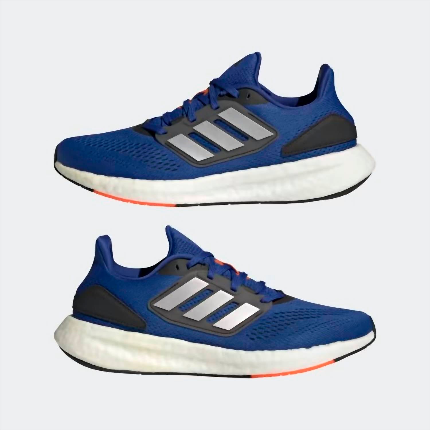 adidas Men’s PureBoost 22 Shoes in royal blue matte silver - men's sneaker