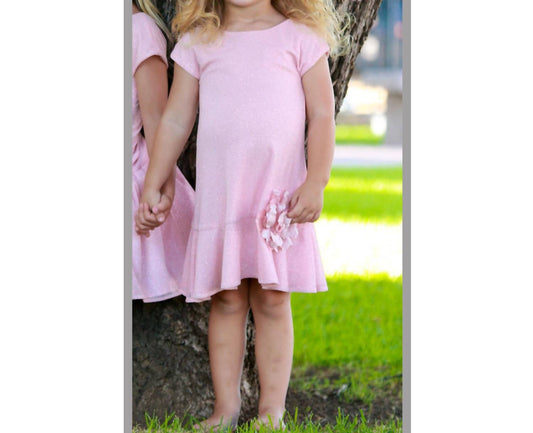 Dolls & Divas Couture - "Tyler" Beautiful Pink Dress for Toddlers