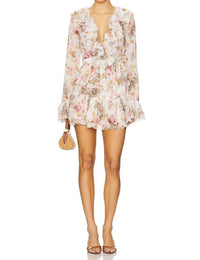 Ronny Kobo - Palmero Long Sleeve Mini Dress