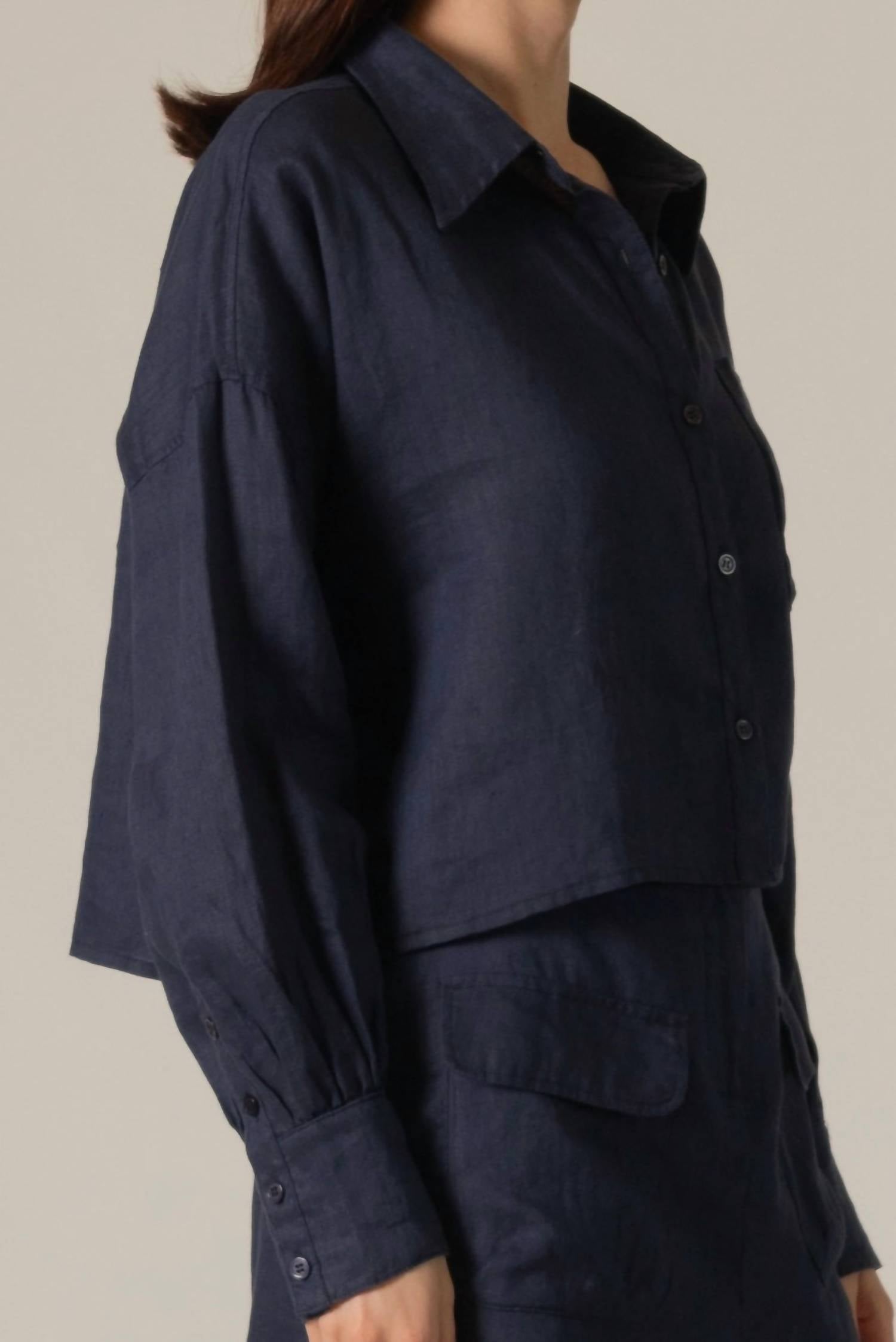 Before You Collection - Leslie Linen Top