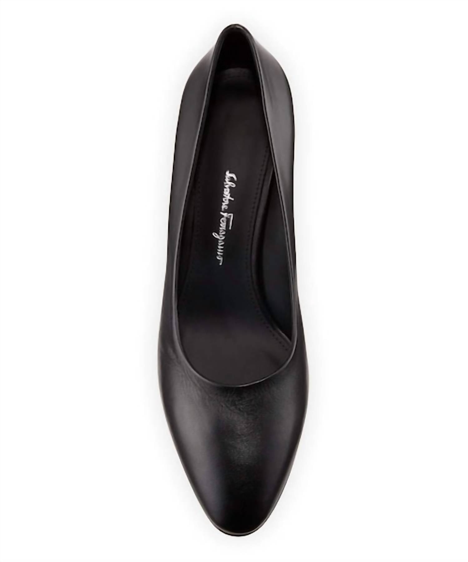 Salvatore Ferragamo - Women's Amina Cylinder Heel Pumps