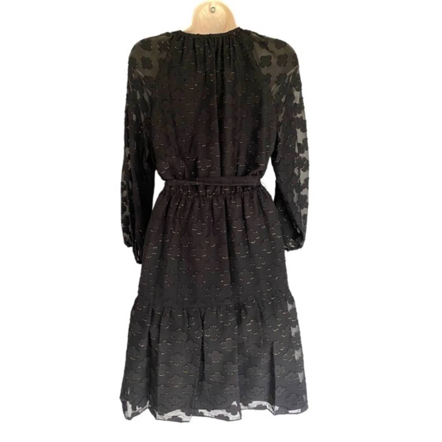 Nanette Lepore - Eric Gold Metallic Clover Dress