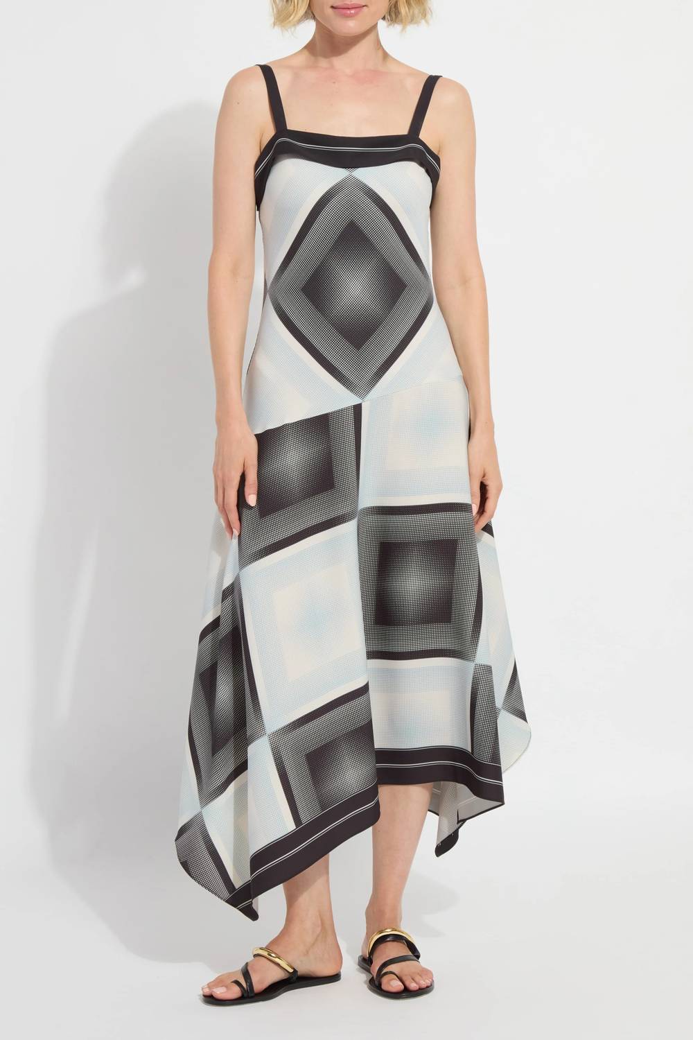 Lysse - Sarai Handkerchief Asymmetric Dress