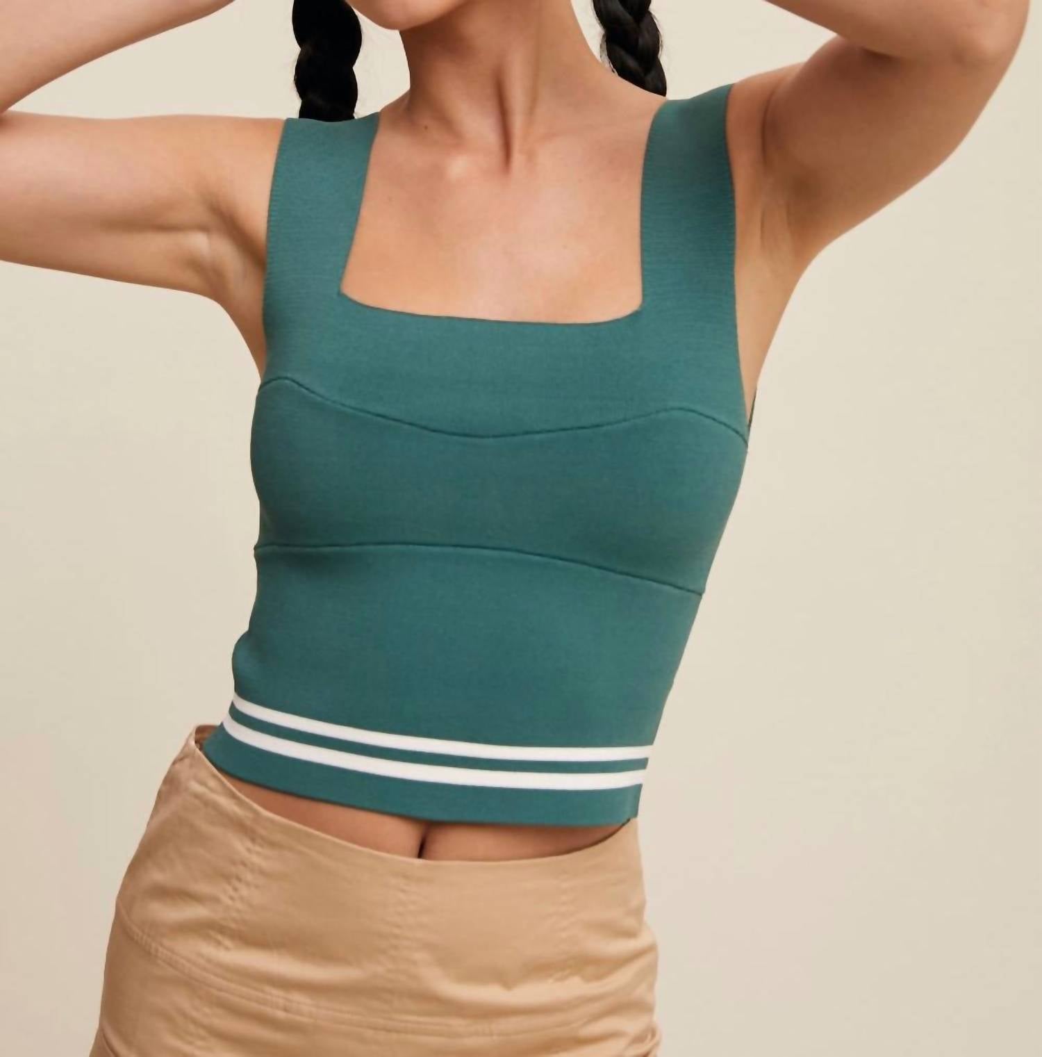 Listicle - Square Neck Brami Top