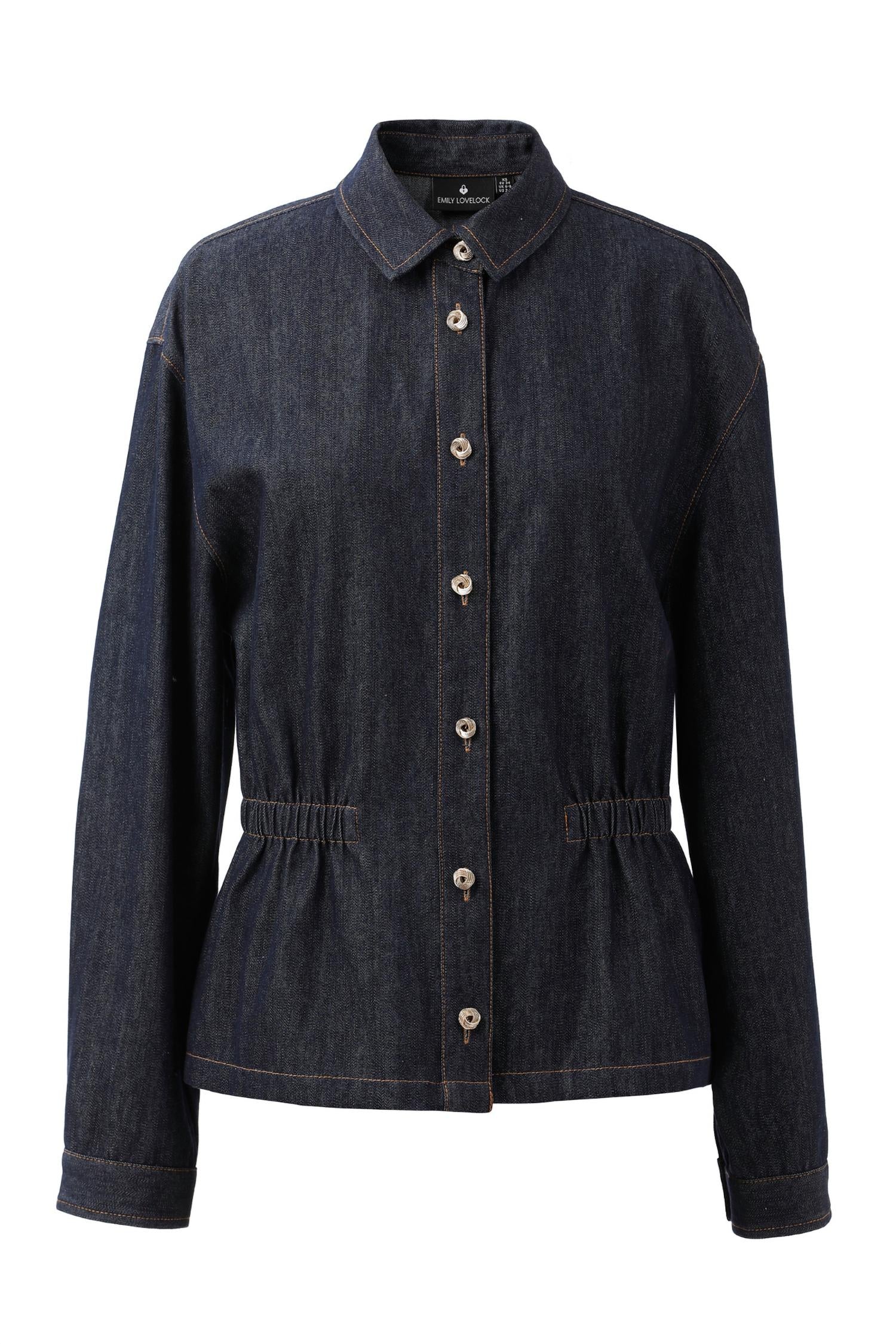 Emily Lovelock - Elle Denim Blouse