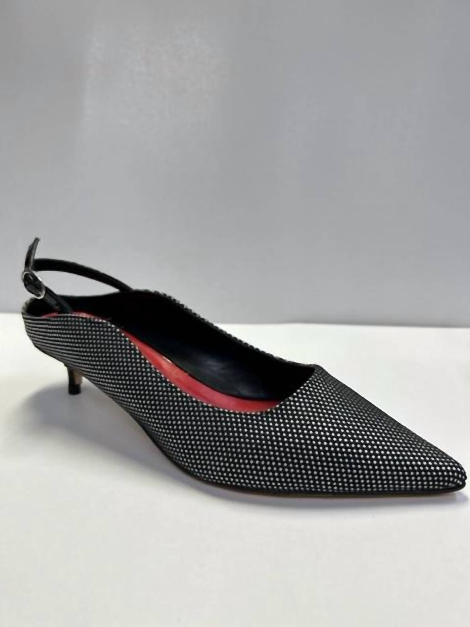Butter - BROOK SLINGBACK KITTEN HEEL