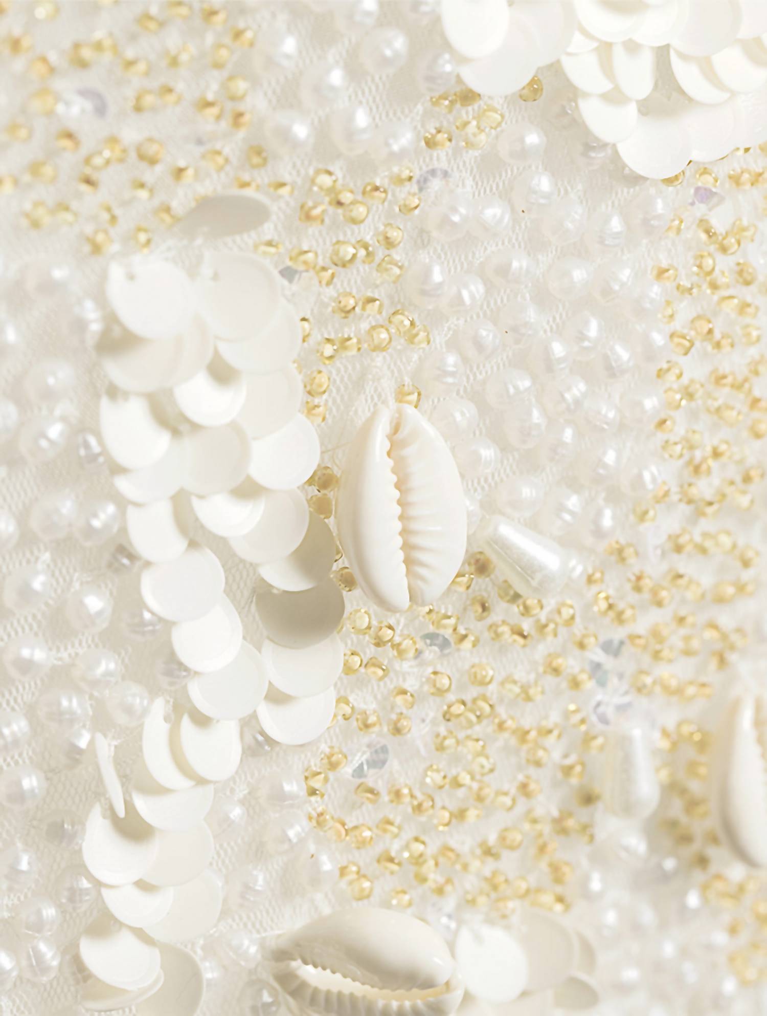 Loveshackfancy - Harlette Beaded Midi Dress