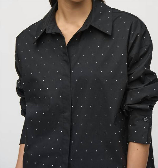 Joseph Ribkoff - stretch cotton blouse