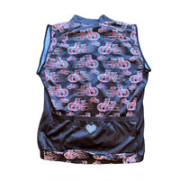 It'S In My Heart - Women's Bike Blur Sleeveless Cycling Jersey