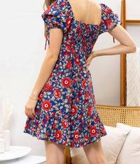 Blu Pepper - Floral Mini Dress