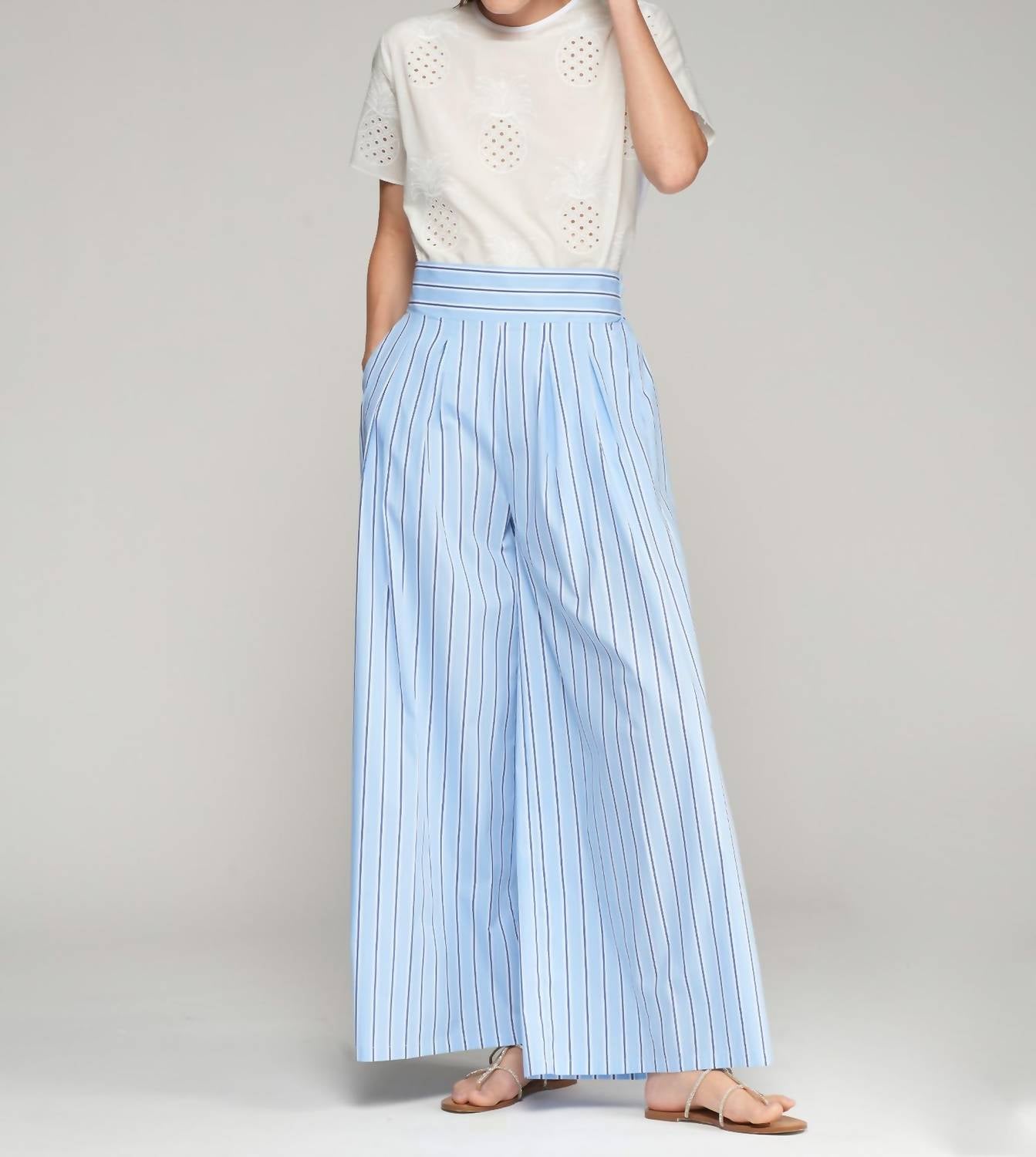 Vilagallo - Marian Striped Trouser