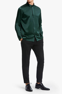 Lilysilk - Placket Button-up Classic Silk Shirt