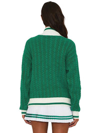 Beach Riot - V Cable Sweater