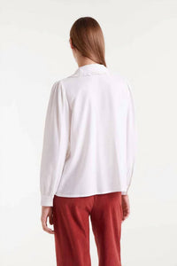 Compania Fantastica - Tulip Embroidered Collar Shirt