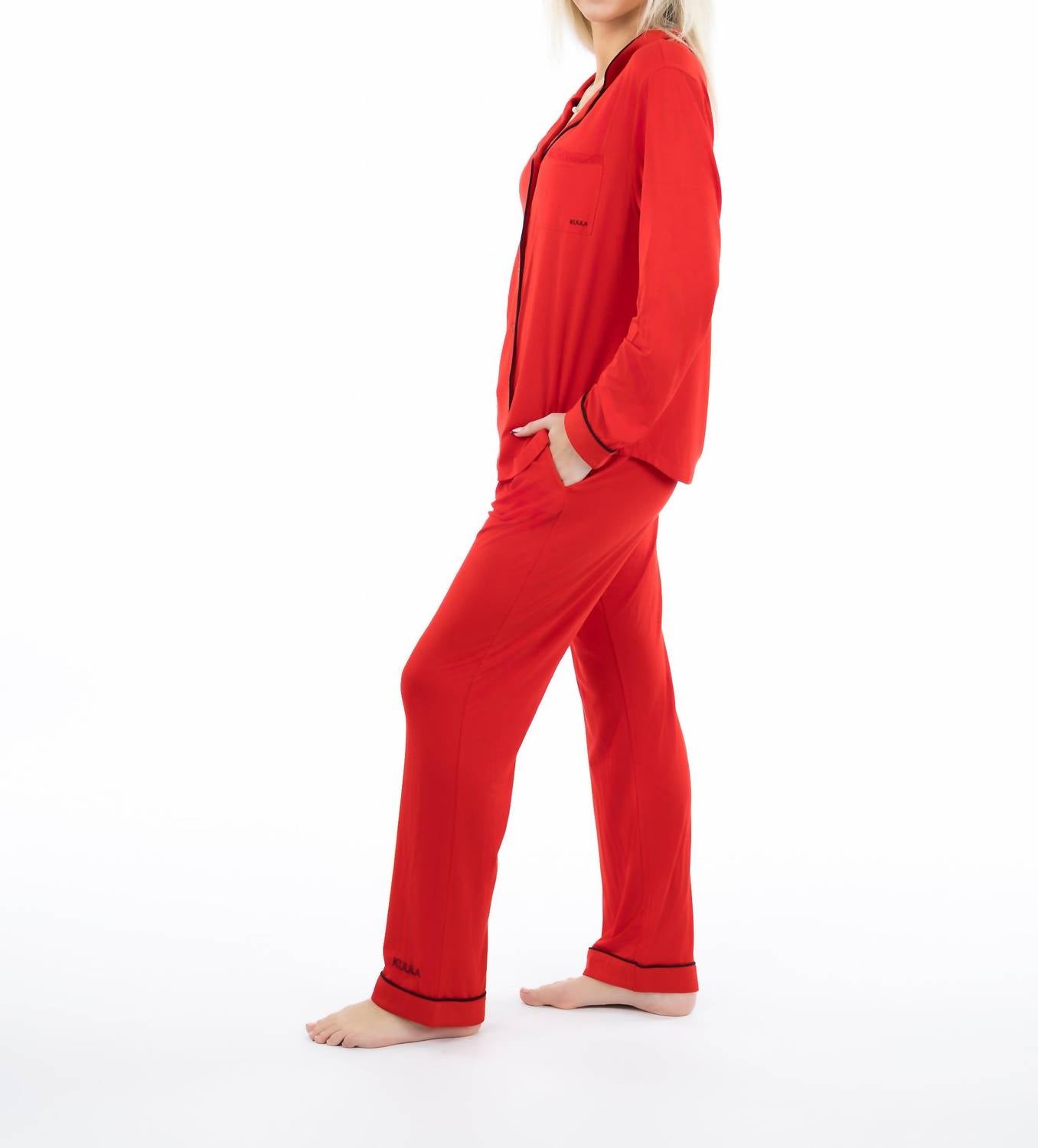 Kuula Sleepwear - Breathable Bamboo Sleepwear Long-Sleeve Top