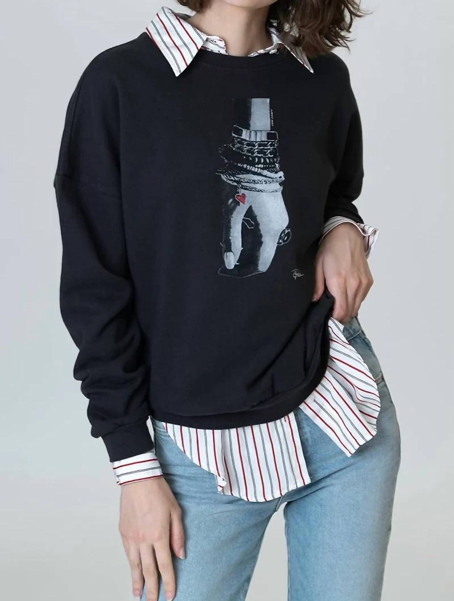 Cpress Studio - Arm Candy Cozy Sweatshirt