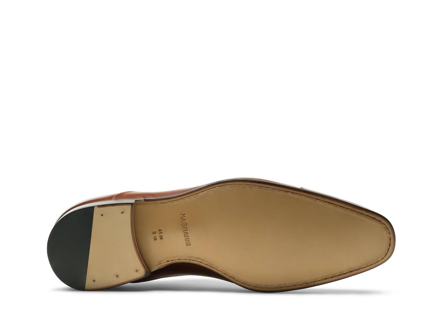 Magnanni Men's Segovia Cap Toe Shoes in curri - men's shoe - alternate view