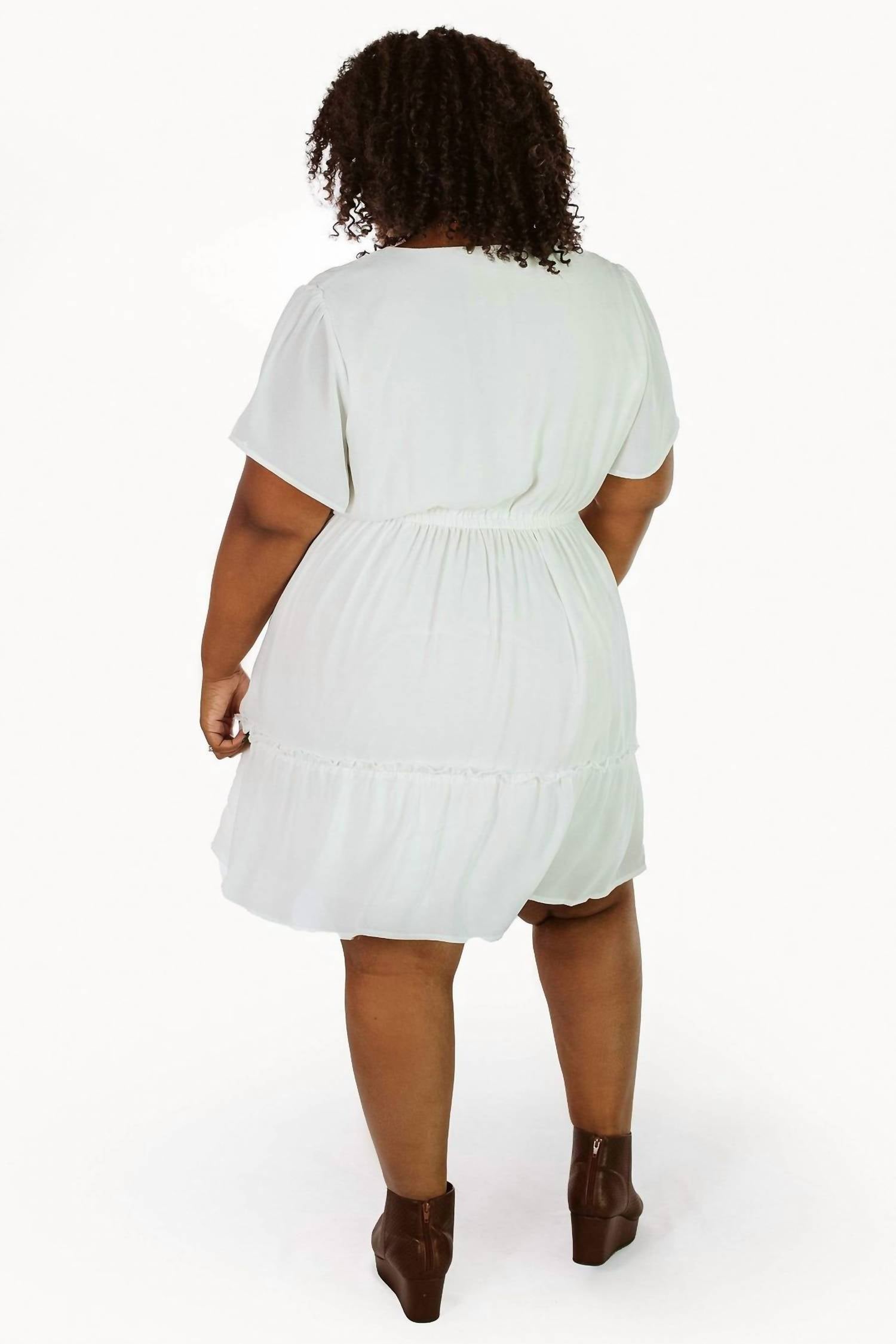 Glitzy Girlz Boutique - Bay Breeze Dress - PLUS