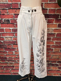 Paperlace - Women's Boho Floral Cotton Pant