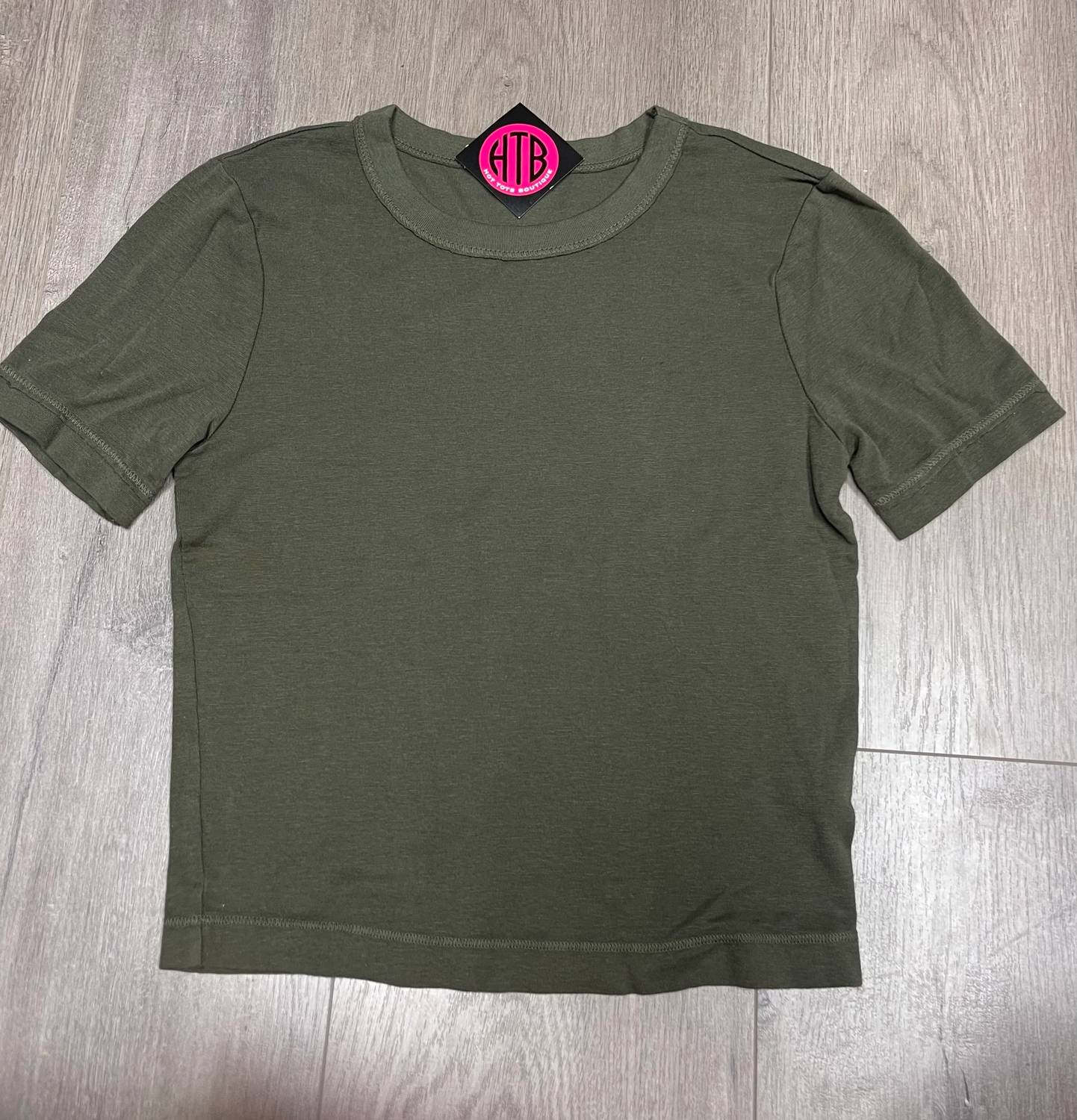 Crown Jewel - Women's Luxx Cropped Crew Neck Short Sleeve Tee