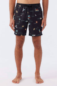 O'Neill - Hermosa Crew Elastic Waist 17'' Trunk