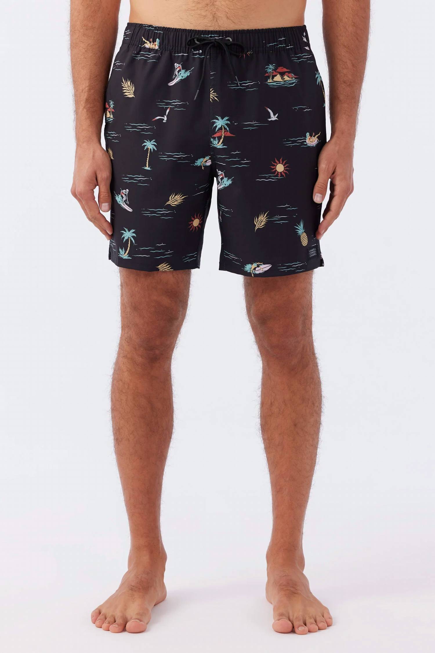 O'Neill - Hermosa Crew Elastic Waist 17'' Trunk