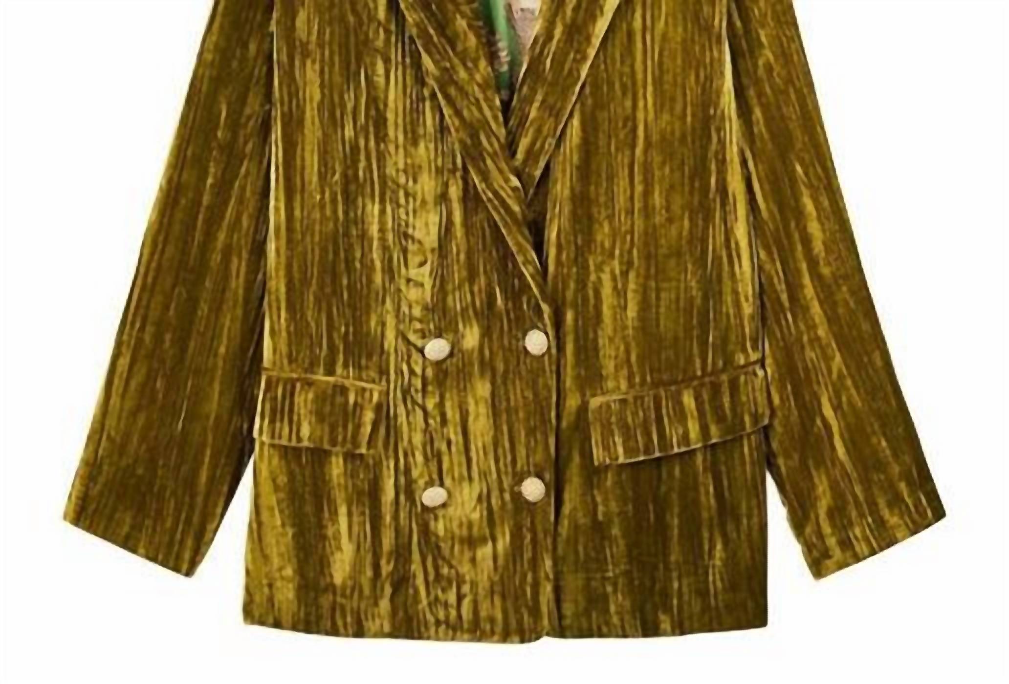 Two'S Company - Women's Crushed Velvet Jacket