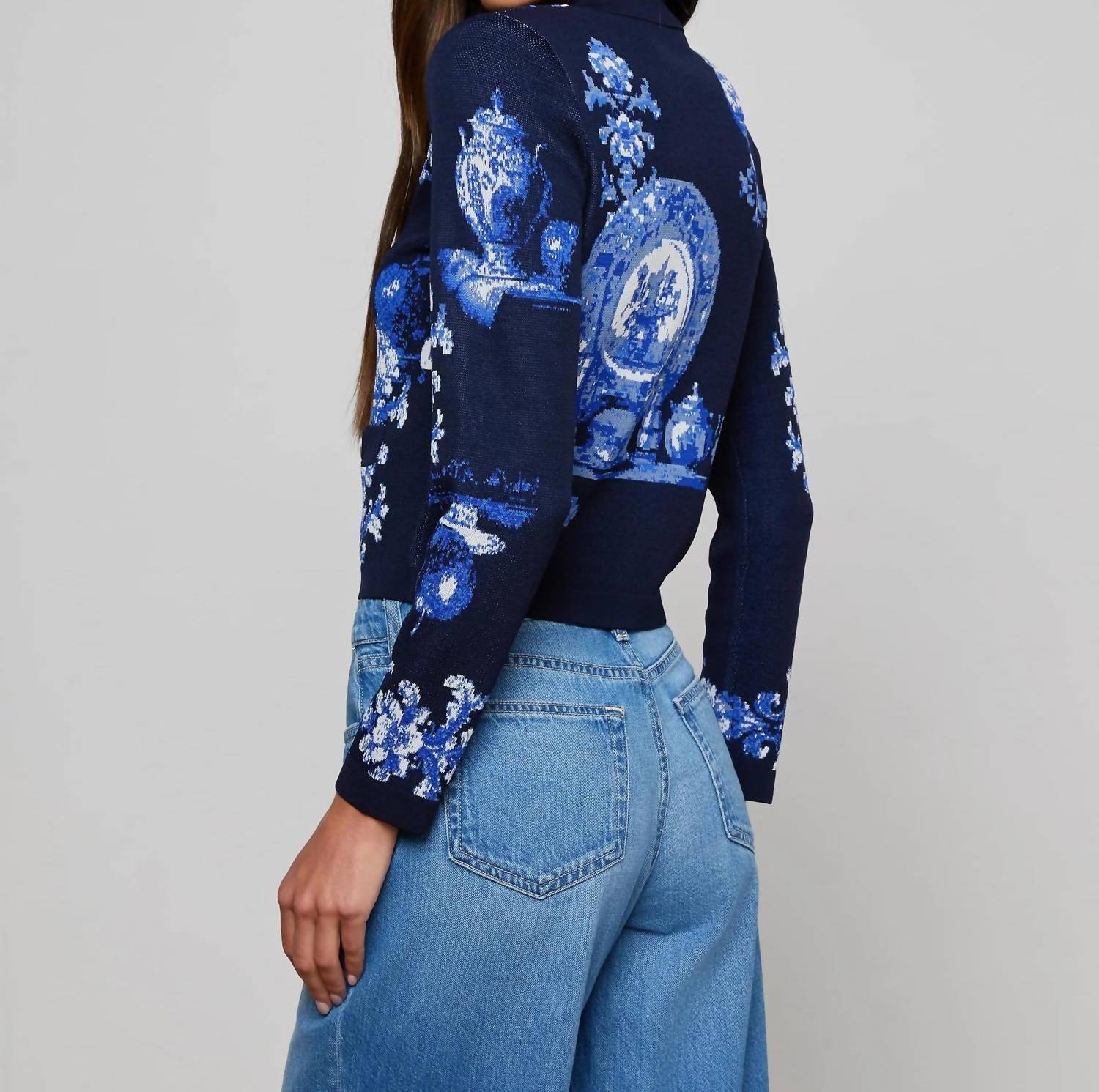 L'Agence - Osiris Jacquard Cardigan