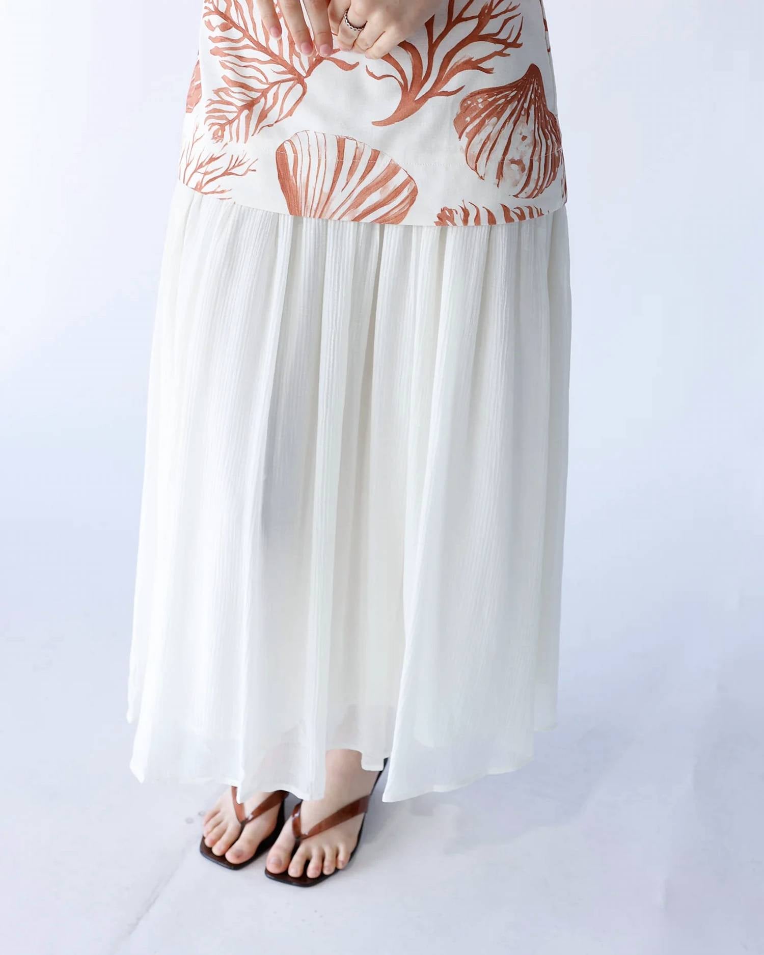 Moon River - Shoreline Midi Dress