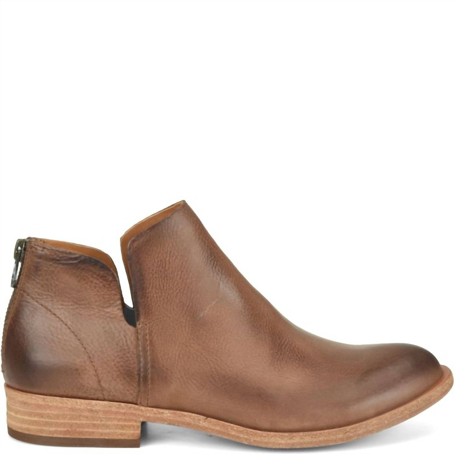 KORK-EASE Women's Renny Boot in brown terra - women's shoe - detail view