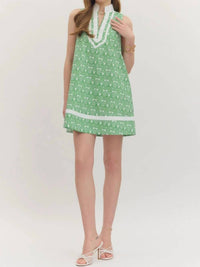 Entro - Sleeveless Shift Mini Dress