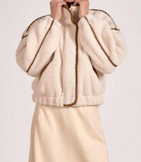 Elan - Slate Sherpa Cozy Jacket