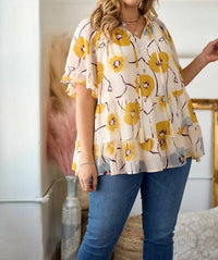 Hailey & Co - Calm Mood Tiered Top
