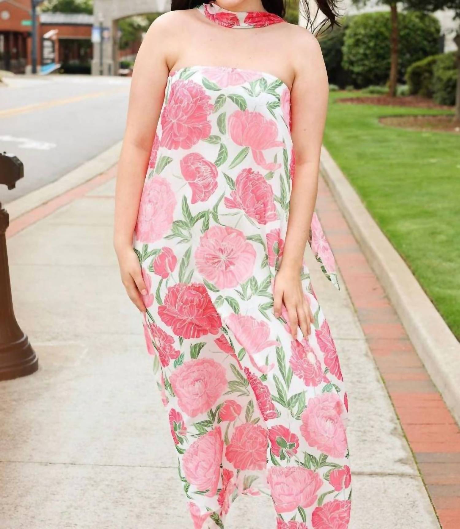 Tcec - Lyla Strapless Maxi Dress