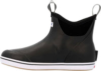 XTRATUF Women's Leather Ankle Deck Boot in black - women's shoe - alternate view