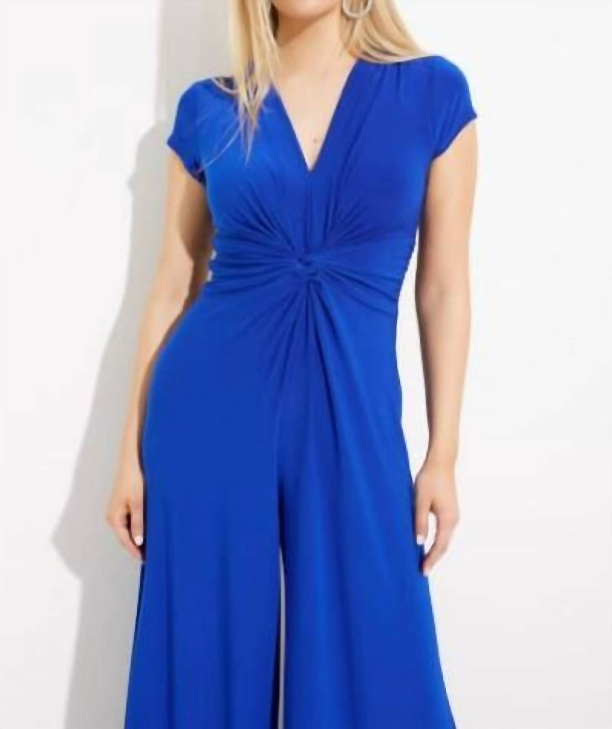Joseph Ribkoff - Short Sleeve V Neck Jumpsuit