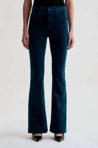 Ag Jeans - Farrah Velvet Mid-rise Boot Pant