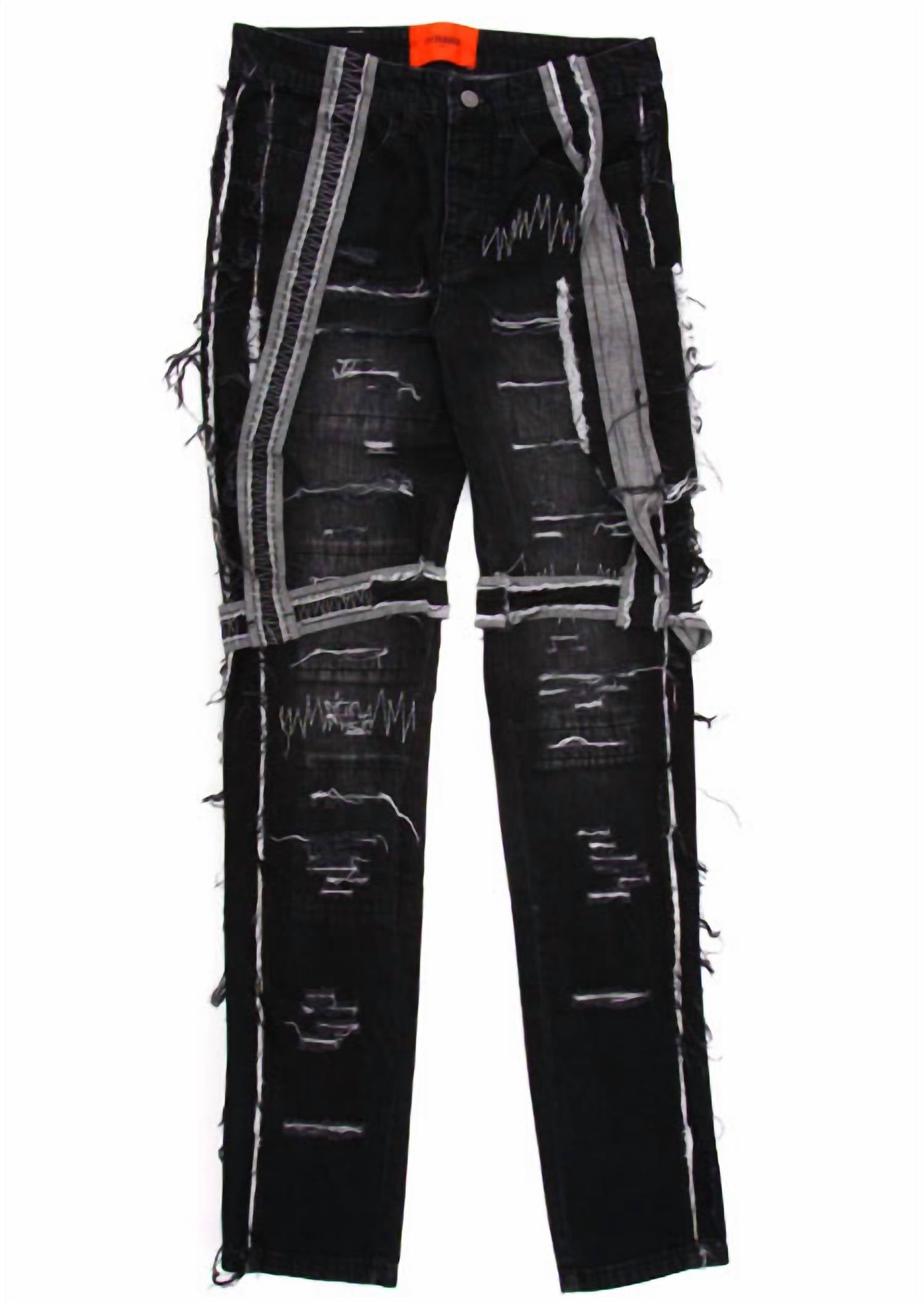 Who Decides War - Gnarly Destroyed Denim Jeans
